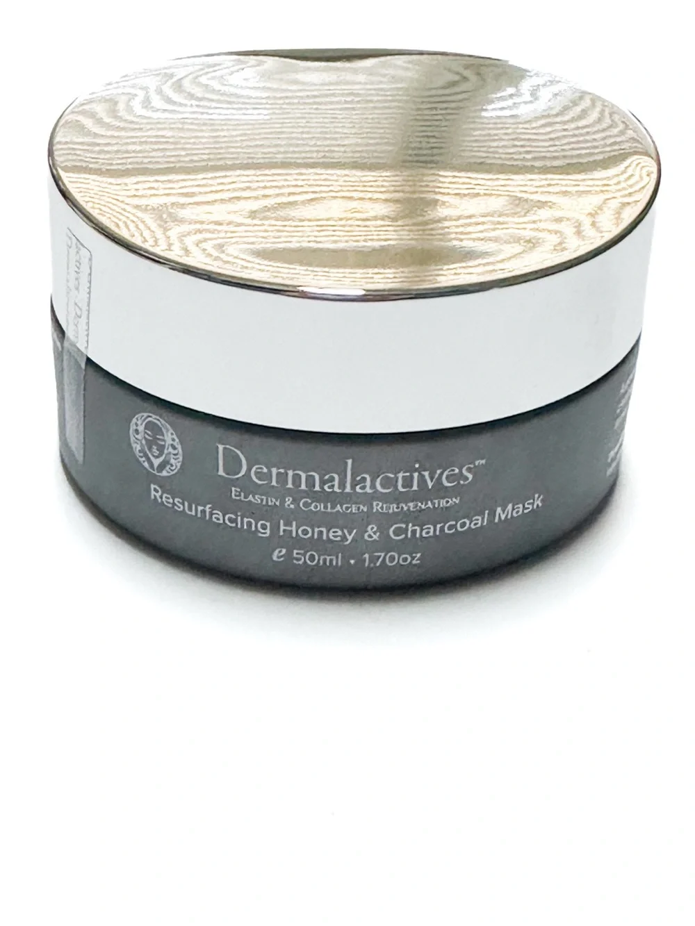 Dermalactives Resurfacing Honey and Charcoal Mask Full Size 50ml Detoxifying NWT